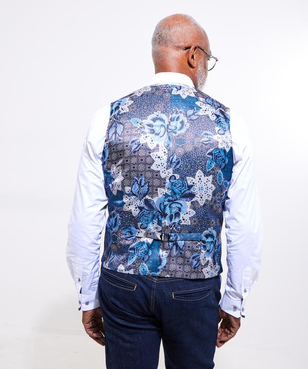 Produktbild Joe Browns Linen Blend Houndstooth Waistcoat (58)