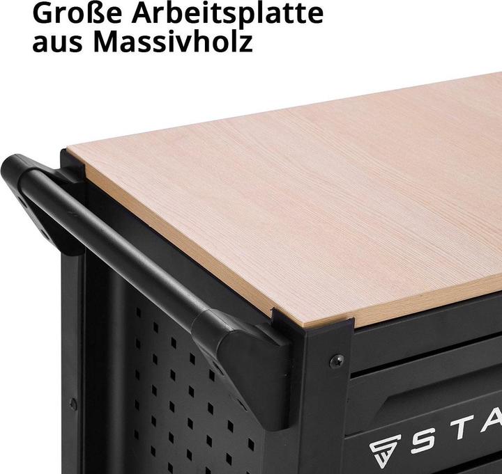 Actual product image Stahlwerk Workshop trolley DINO Tool trolley XXL Assembly trolley 364 tools CrV (364 x)
