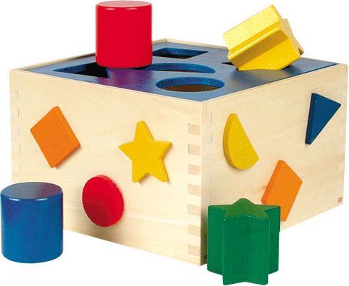 Actual product image Goki Assortment wooden box