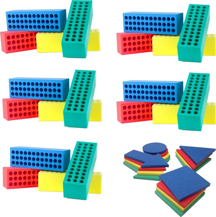 Produktbild BlockX Leichtathletik-Set Geoform 1 (1200 g)