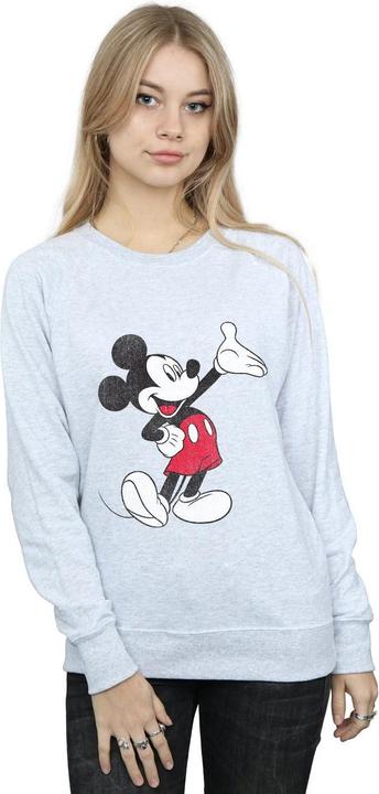 Actual product image Mickey Mouse Womens/Ladies Traditional Wave Sweatshirt (XL)