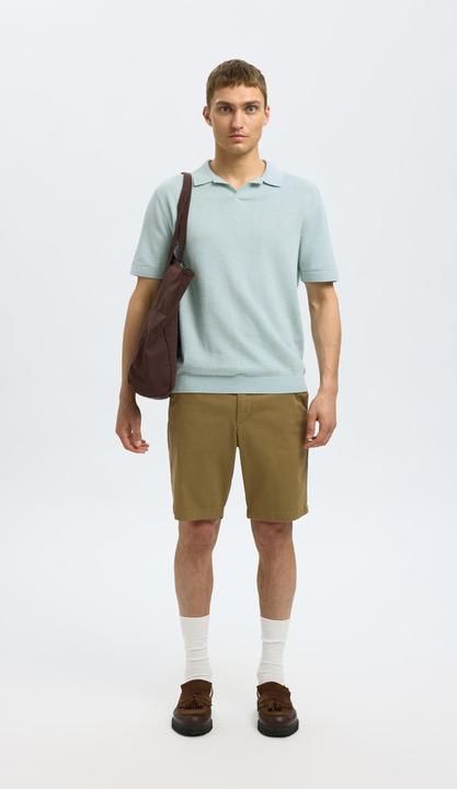 Actual product image Selected Homme Kurzarm Polohemd aus Strick (L)