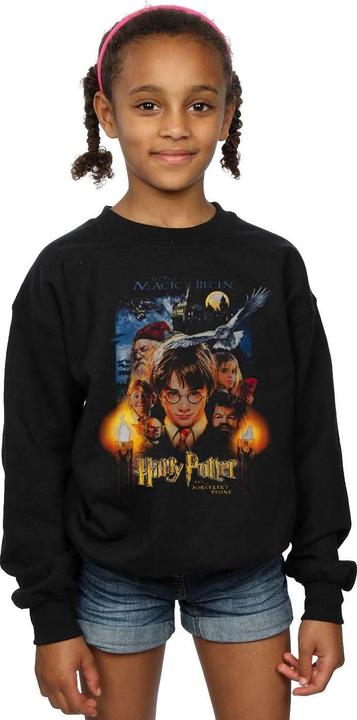 Produktbild The Sorcerer's Stone Poster Sweatshirt Mädchen (128)