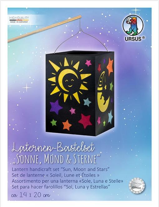 Produktbild Ursus Bastelset Sonne, Mond und Sterne