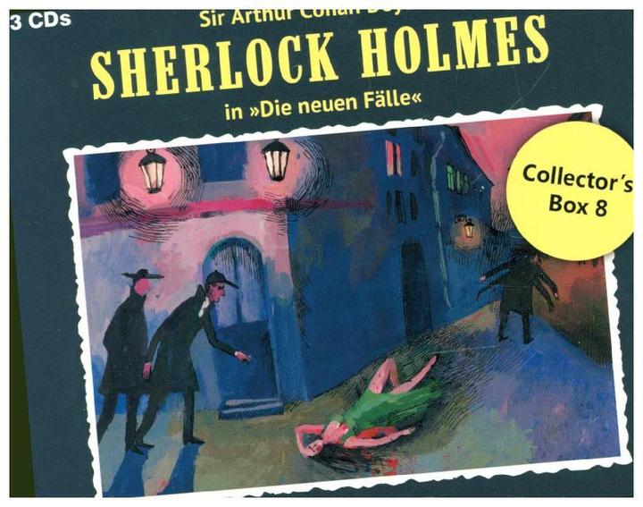 Produktbild Sherlock Holmes - Die neuen Fälle: Collector's Box 8 (Christian Rode, Lutz Harder, Peter Groeger, Deutsch)