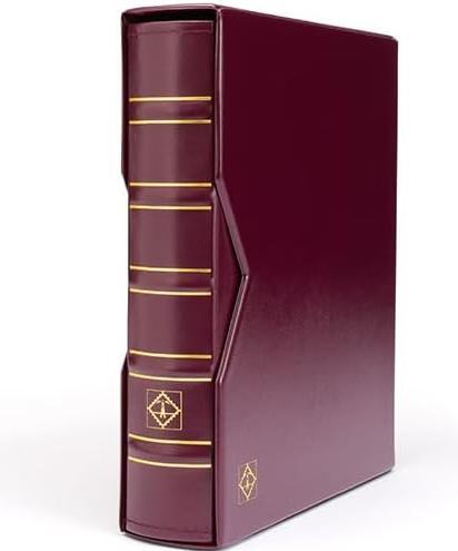 Actual product image Optima coin album (b.red) (CLASMKA R)