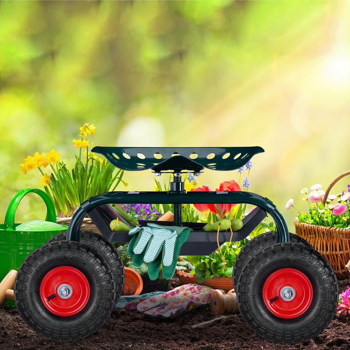 Produktbild Relaxdays 4x Sackkarrenrad (150 kg)