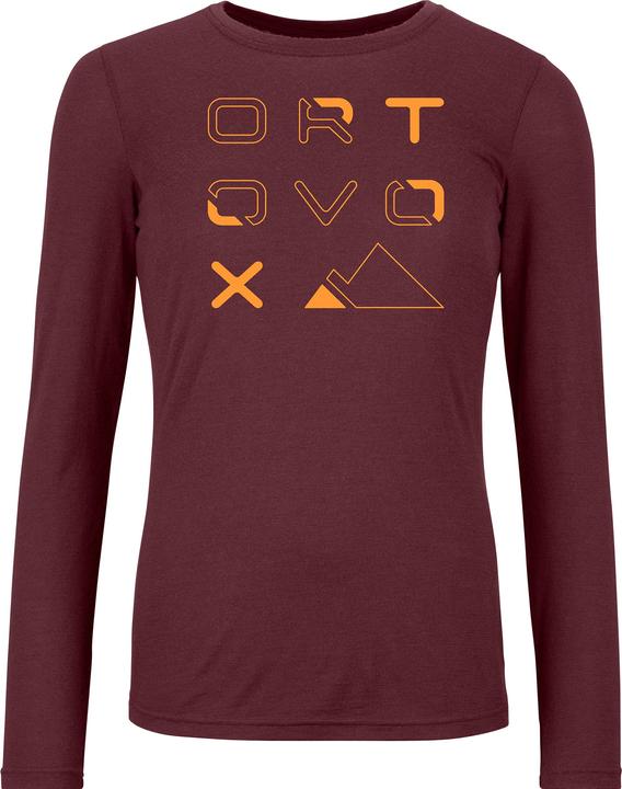 Ortovox Women's 185 Merino Brand Outline L/S