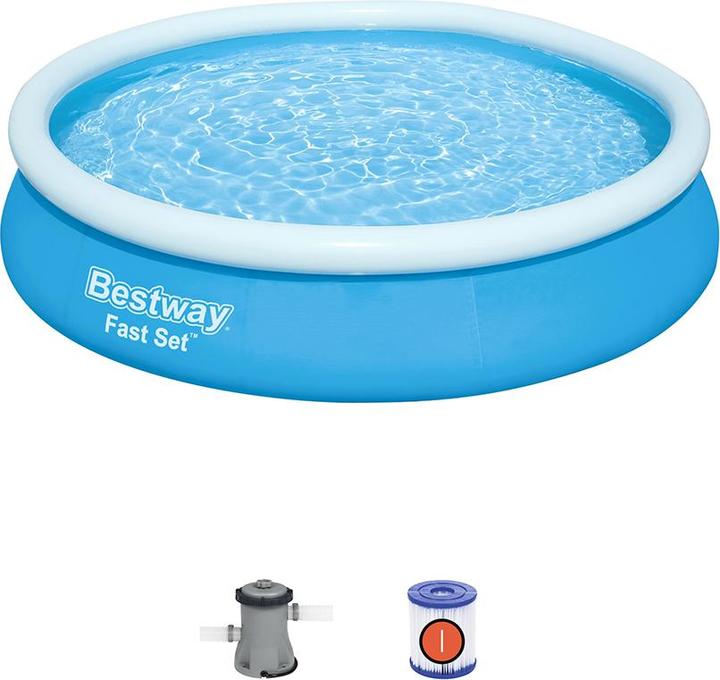 Produktbild Bestway Fast Set Pool-Set 366 x 76 cm (366 x 76 cm)