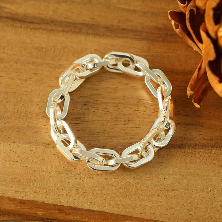 Image du produit Andreani Bracelet avec amazonite véritable (80 cm, Pierres, Nude, Verre, Marron, Métal)