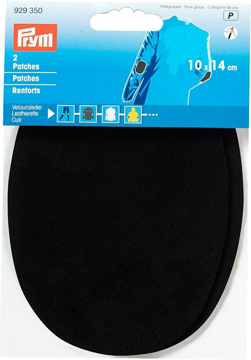 Prym Patchs en cuir velours à coudre, 10x14 cm, 2 pcs. (2 x)