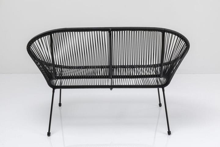 Actual product image Kare Design Bench Acapulco Black (121 cm)