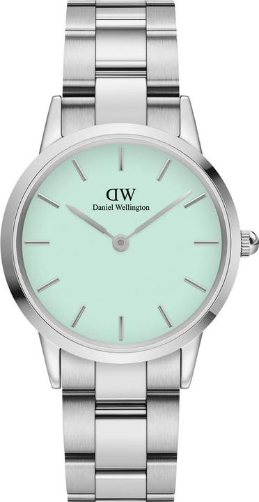 Immagine prodotto Daniel Wellington Iconic Link Mint Silver (28 mm) (Orologio da polso analogico, 28 mm)