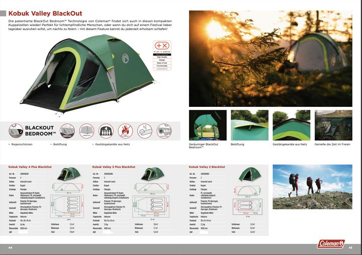 Actual product image Coleman Kobuk Valley 4 Plus (Dome tent, 6.60 kg, 4 persons)