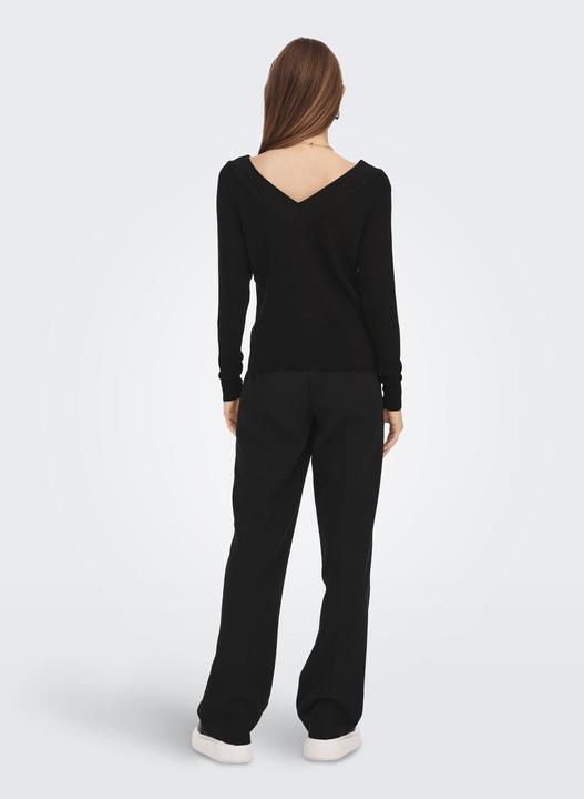 Actual product image Only V-neck knit jumper (L)