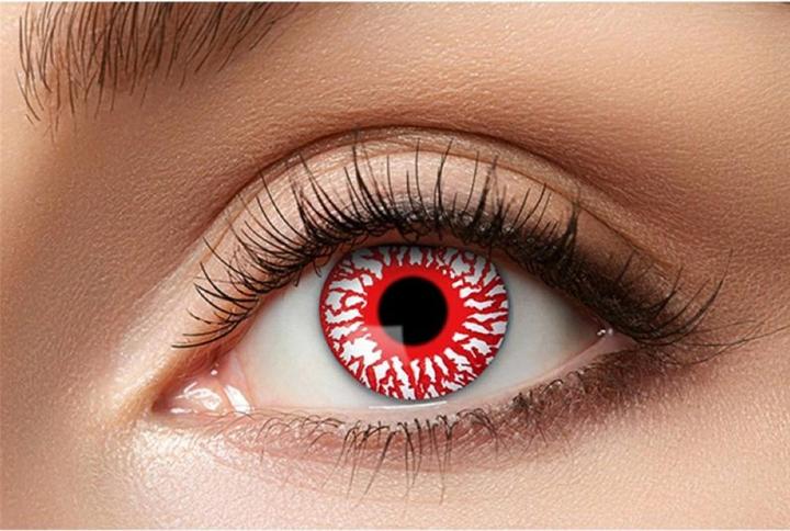 Image du produit Fasnacht Lentilles 3 mois Bloodshot (Rouge)