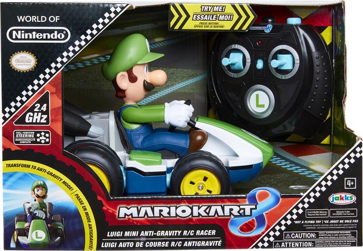 Actual product image Jakks Pacific Super Mario - Mario Kart Mini RC Racer - Luigi