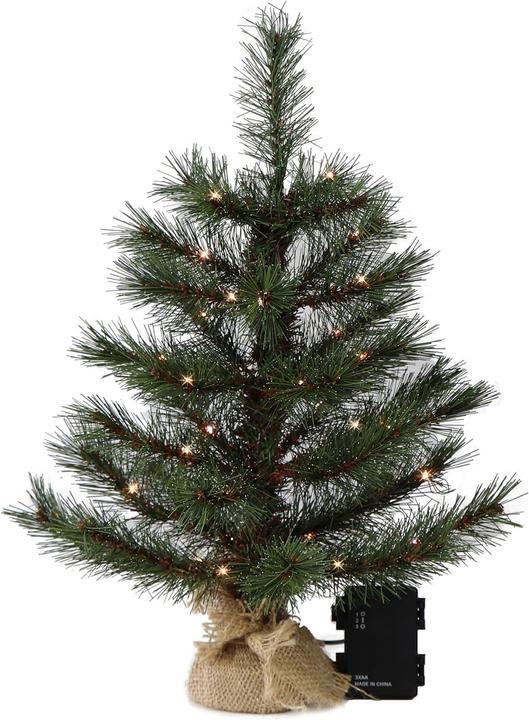 Produktbild Gartenpirat Künstlicher Weihnachtsbaum inkl. Lichterkette (45 cm)