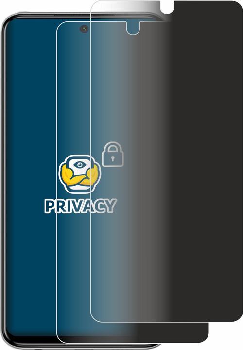 Produktbild BROTECT Sichtschutzfolie Anti-Spy Privacy Folie Blaulicht-Schutz (2 Stück, Xiaomi Redmi Note 9S)