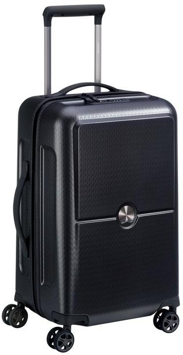 Actual product image Delsey Turenne 4 Handbagage suitcase 55 cm - Zwart (40 l, Hand luggage (up to 50 litres))