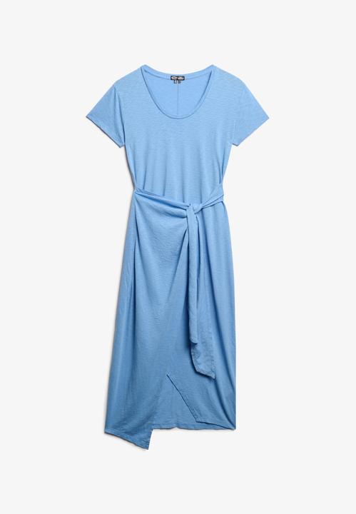 Image du produit Superdry SLUB MIDI WRAP DRESS Dames Jurk (14)