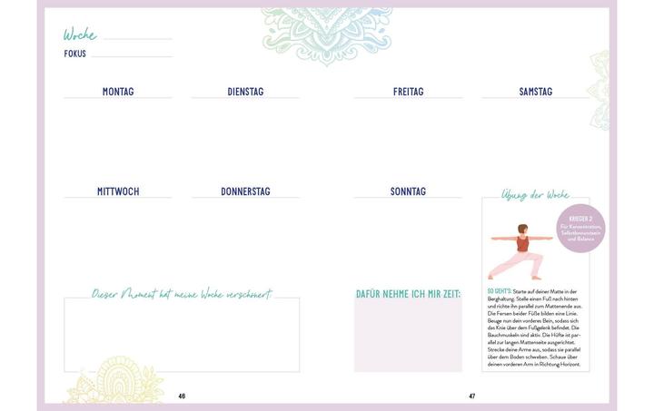 Actual product image Notebook Bullet Journal Mandala 21.6 x 15.3 cm (21.6 x 15.3 cm, Plain, Hardcover)