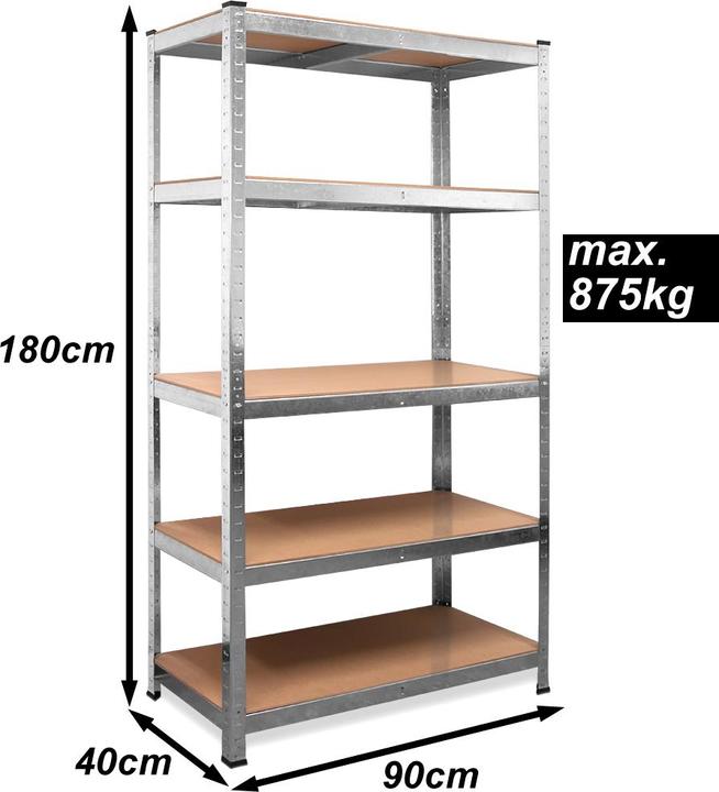 Image du produit Monzana Rayonnage pour charges lourdes