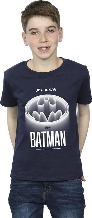 Image du produit - T-shirt THE FLASH BATMAN WHITE LOGO - Garçon (152, 158)