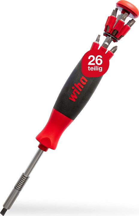 Immagine prodotto Wiha LiftUp 26one (Torx (TX), Fessura croce Phillipps (PH), Cacciavite a croce PZ, Fattucchiera, Porta, Quadrata)