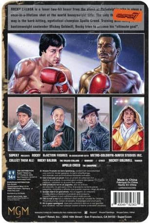 Immagine prodotto Super7 Rocky Reaction Figures Wave 03 - Rocky Stallone Italiano (Rocky I) Figura d'azione