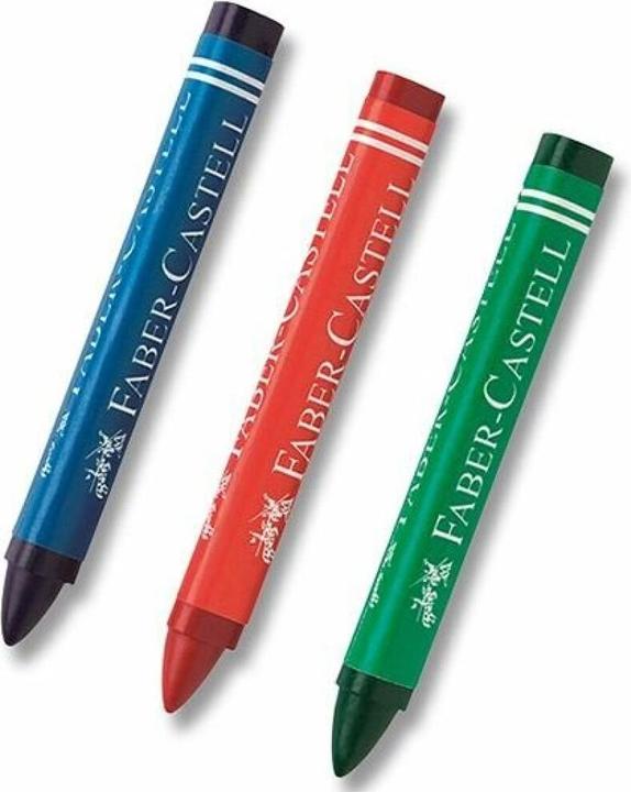 Produktbild Faber-Castell Wachskreide (Mehrfarbig, 12 x)