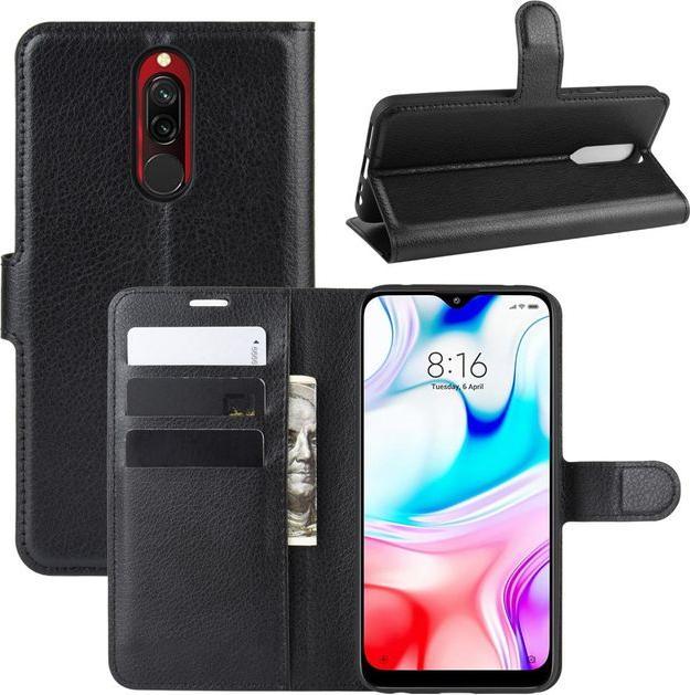 Image du produit MU Classic Série de couvertures de livres en cuir litchi (Xiaomi Redmi 8)