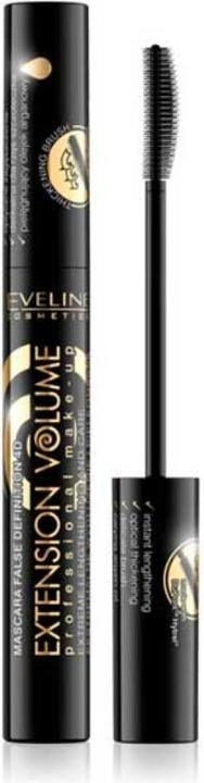 Actual product image Eveline Extension Volume Mascara Eyelash Thickener and Extender 10ml