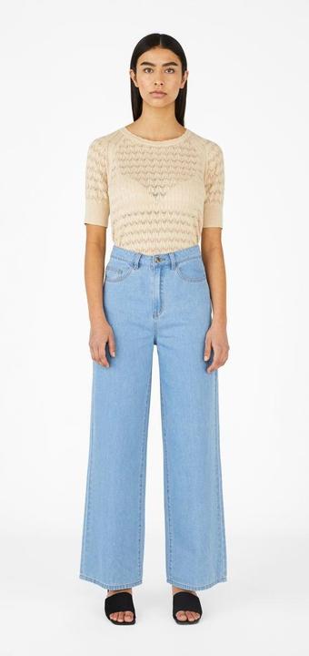 Image du produit Object Jambes larges Jeans taille haute (S)