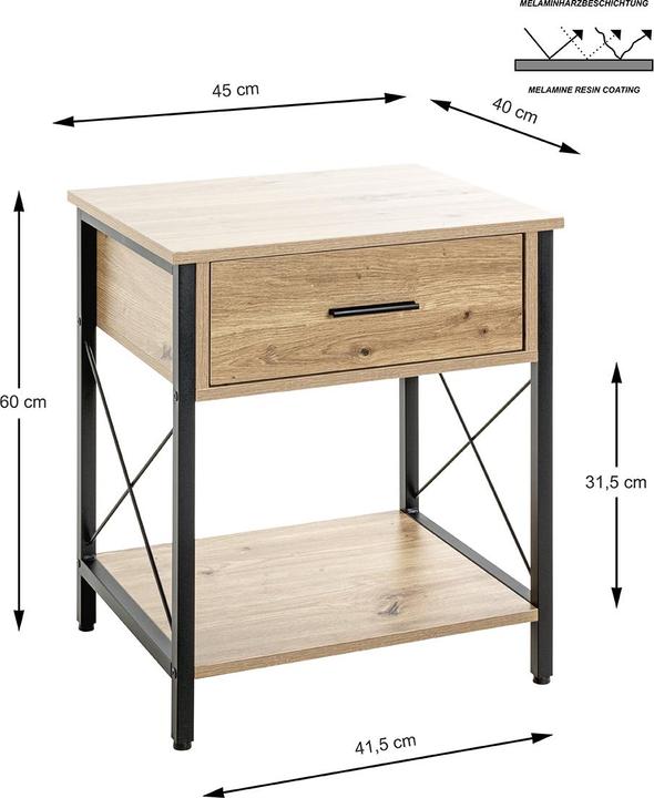 Productafbeelding HAKU Möbel Console (45 x 40 x 60 cm)