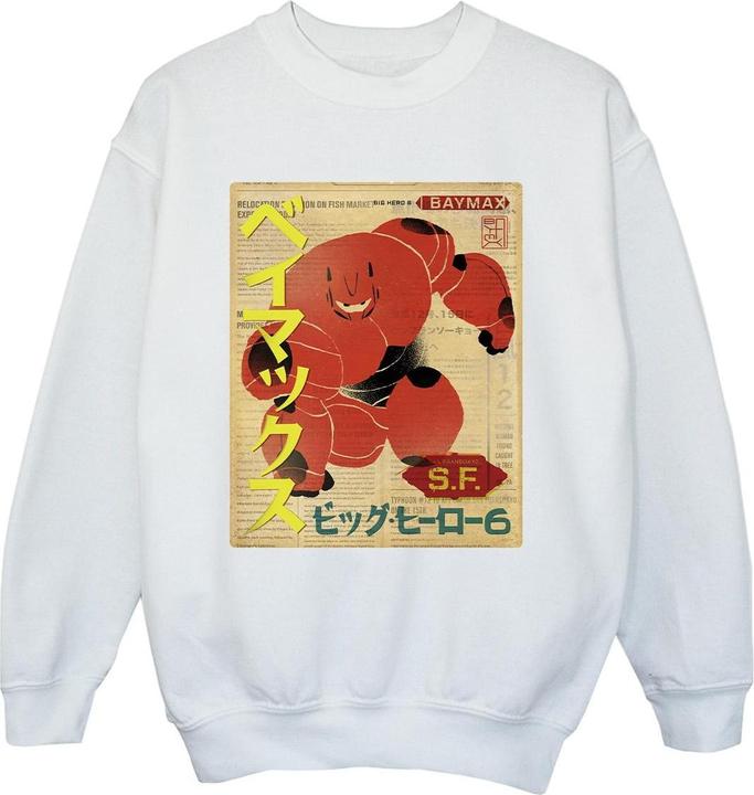 Image du produit Disney - Sweat BIG HERO BAYMAX BAYMAX NEWSPAPER - Garçon (140, 146)