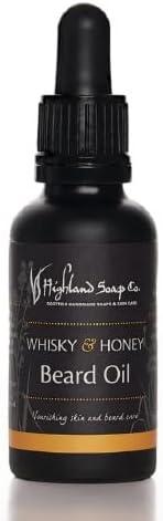 Actual product image Highland Soap Bartöl - Whisky & Honey (30 ml)