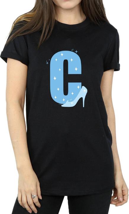 Immagine prodotto Disney Alphabet C Is For Cinderella Maglietta Ampia Donna (XXL)