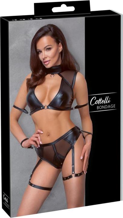 Actual product image Cottelli Collection Top and briefs black L (L)