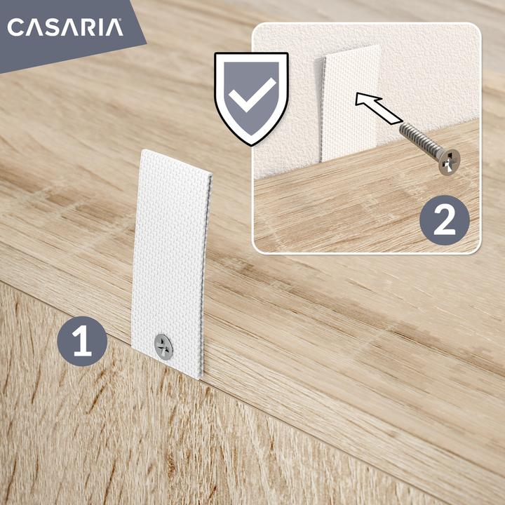 Immagine prodotto Casaria Scaffale libreria (115,5 x 60 x 31 cm)