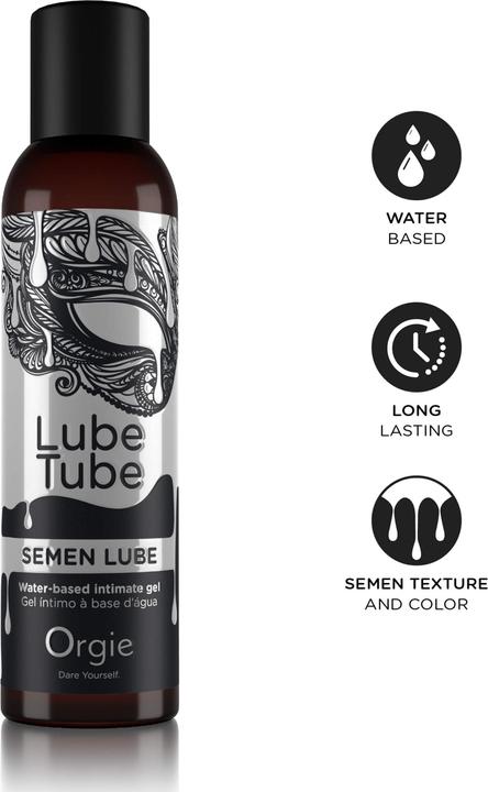 Immagine prodotto Orgie Semen Lube - Gel intimo a base d'acqua - 5,07 fl oz / 150 ml (150 ml)