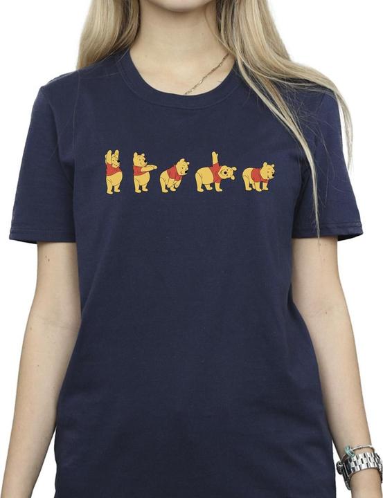 Immagine prodotto Disney Winnie The Pooh Stretching Maglietta Ampia Donna (4XL)