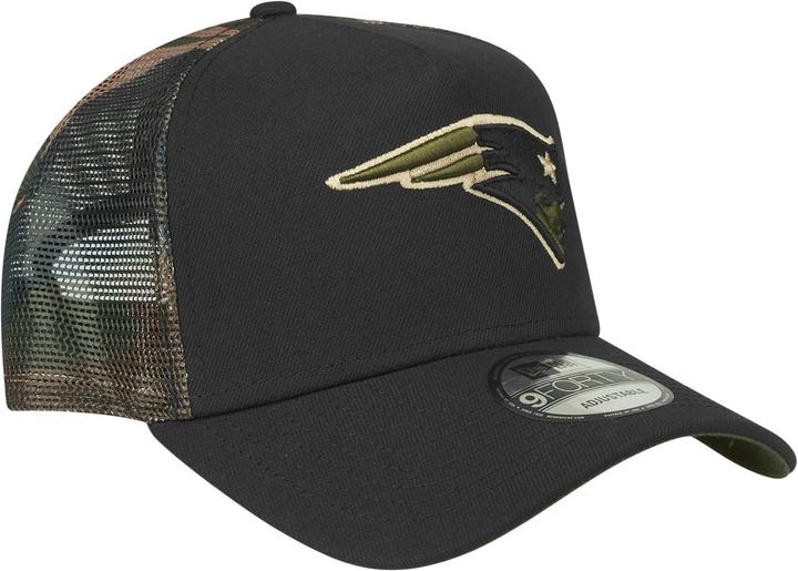 Image du produit New Era Snapback Trucker Cap - New England Patriots wood (Taille unique)