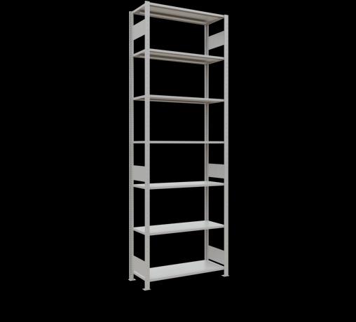 Immagine prodotto Schulte Lagertechnik Sistema di scaffalature di base senza viti MULTIplus150 con ripiani di lunghezza