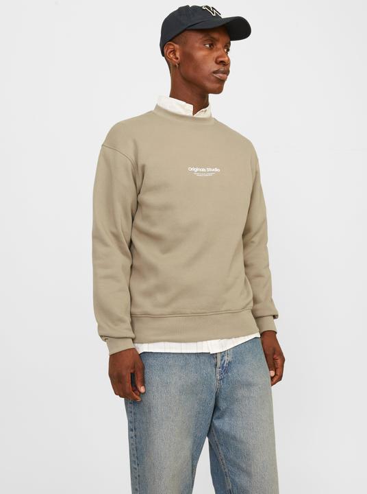 Actual product image Jack & Jones Printed sweatshirt with round neck Sweatshirt with round neck (S)
