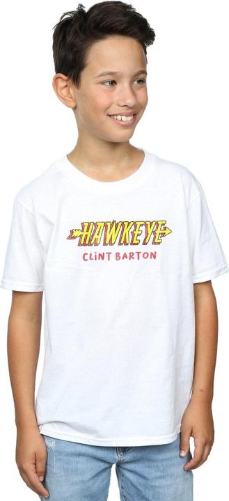 Image du produit - T-shirt HAWKEYE AKA CLINT BARTON - Garçon (140, 146)
