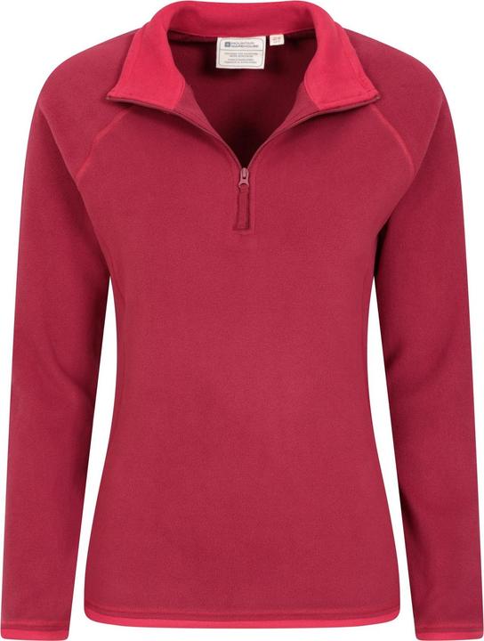 Immagine prodotto Mountain Warehouse Montana Felpa in Pile Mezza Cerniera Donna (36 D)