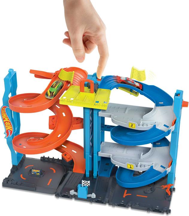 Produktbild Hot Wheels City 2-in-1-Rennturm Spielset