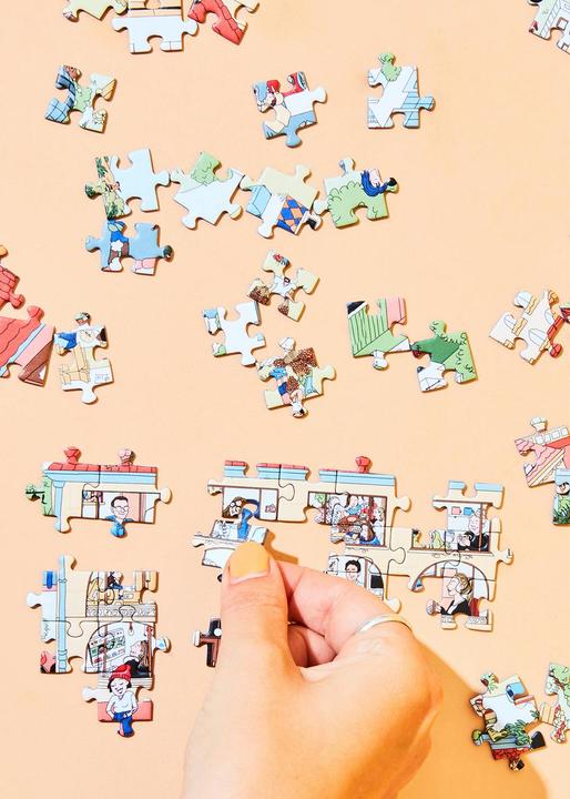 Actual product image KoRo Puzzle "The colourful world" 1000 pieces (1000 pieces)