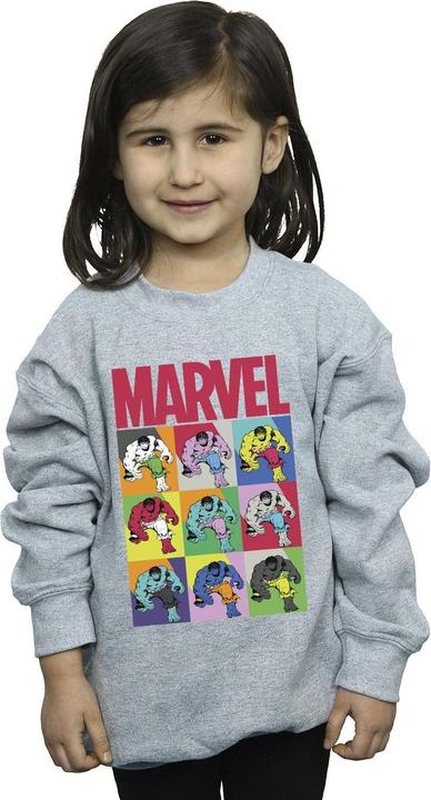 Image du produit - Sweat HULK POP ART - Fille (128)
